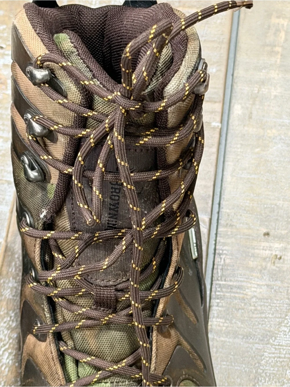 Browning Men's Camo Brown and Dark Brown Hunting Boots